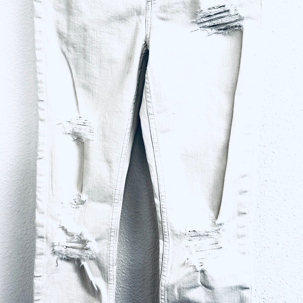 Free People White Skinny Jeans